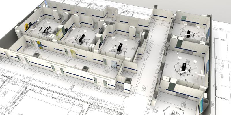 Design, construction and complex equipment of hospitals